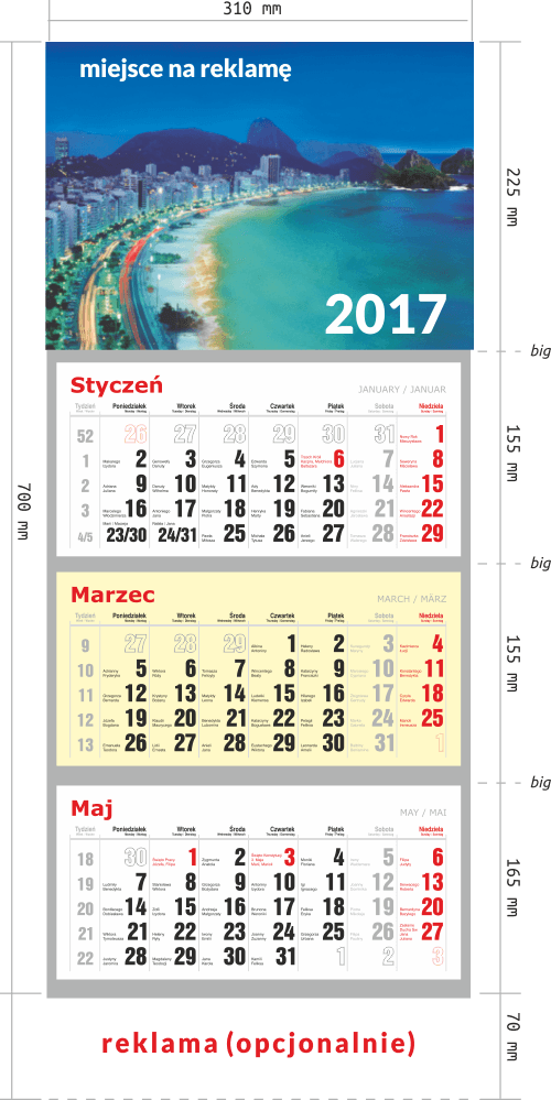 reklama360 - Kalendarze 2018
